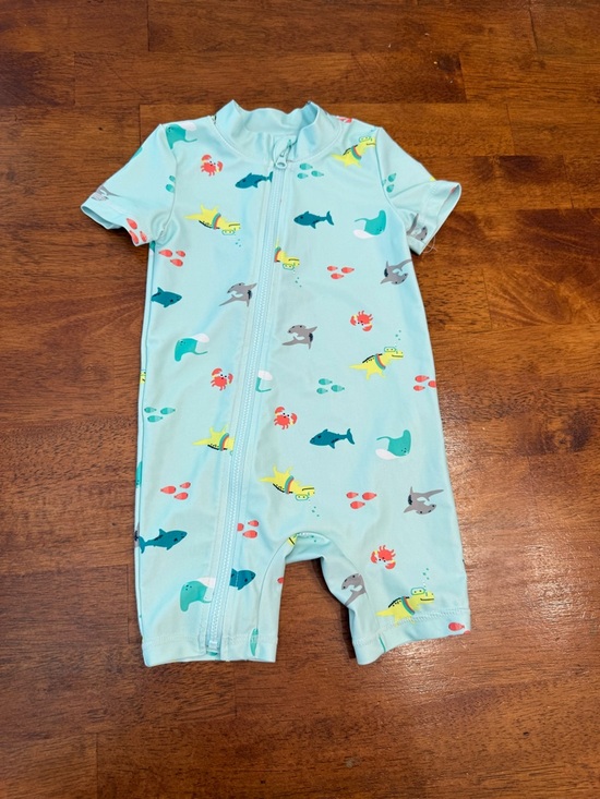 Carter's Other - Carter's Baby Boy 1-Piece Sea Creature Rashguard Swimsuit size 18 months